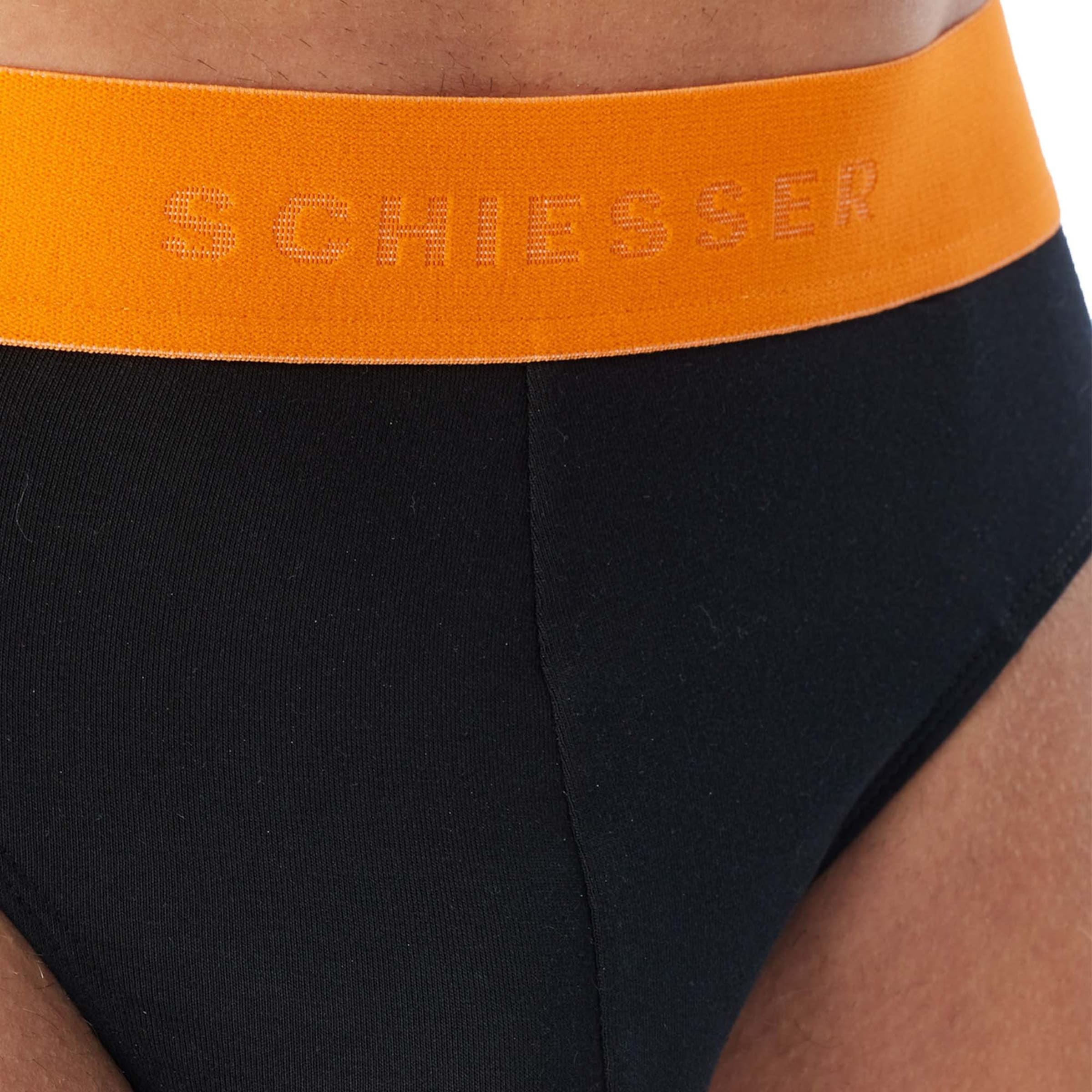 SCHIESSER Slipy '95/5' w kolorze czarny