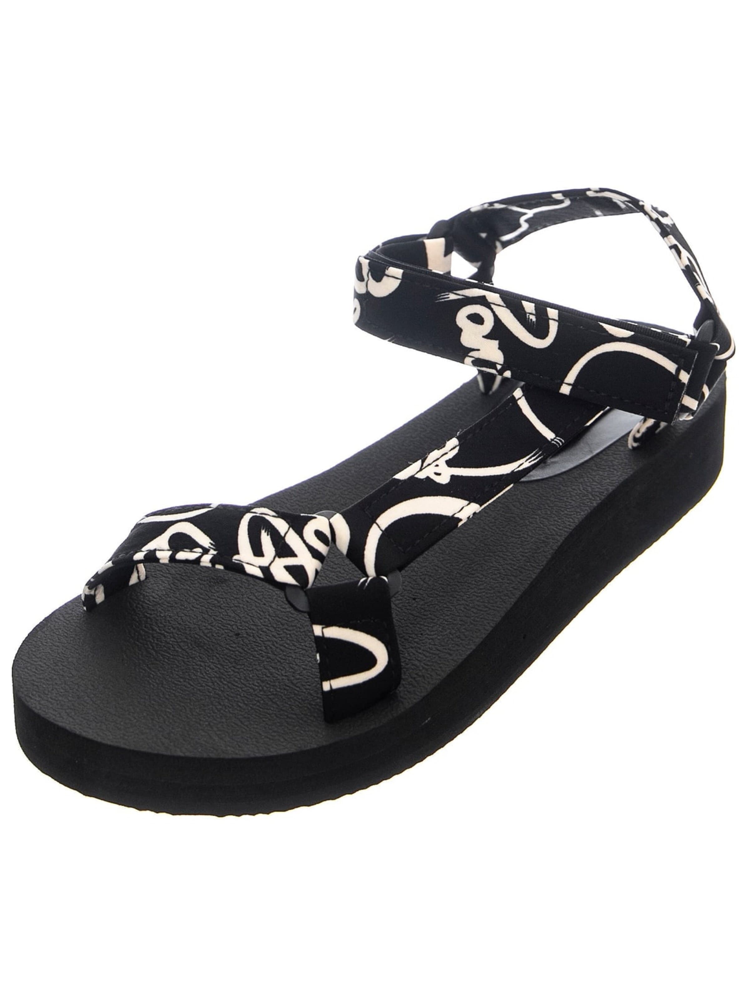 STEVE MADDEN Sandały 'WOMENS HENLEY SANDALS BLACK' w kolorze czarny: przód