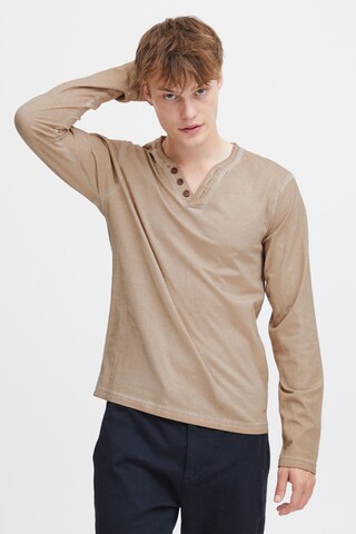 !Solid - Camisa 'Tinox' em bege: frente