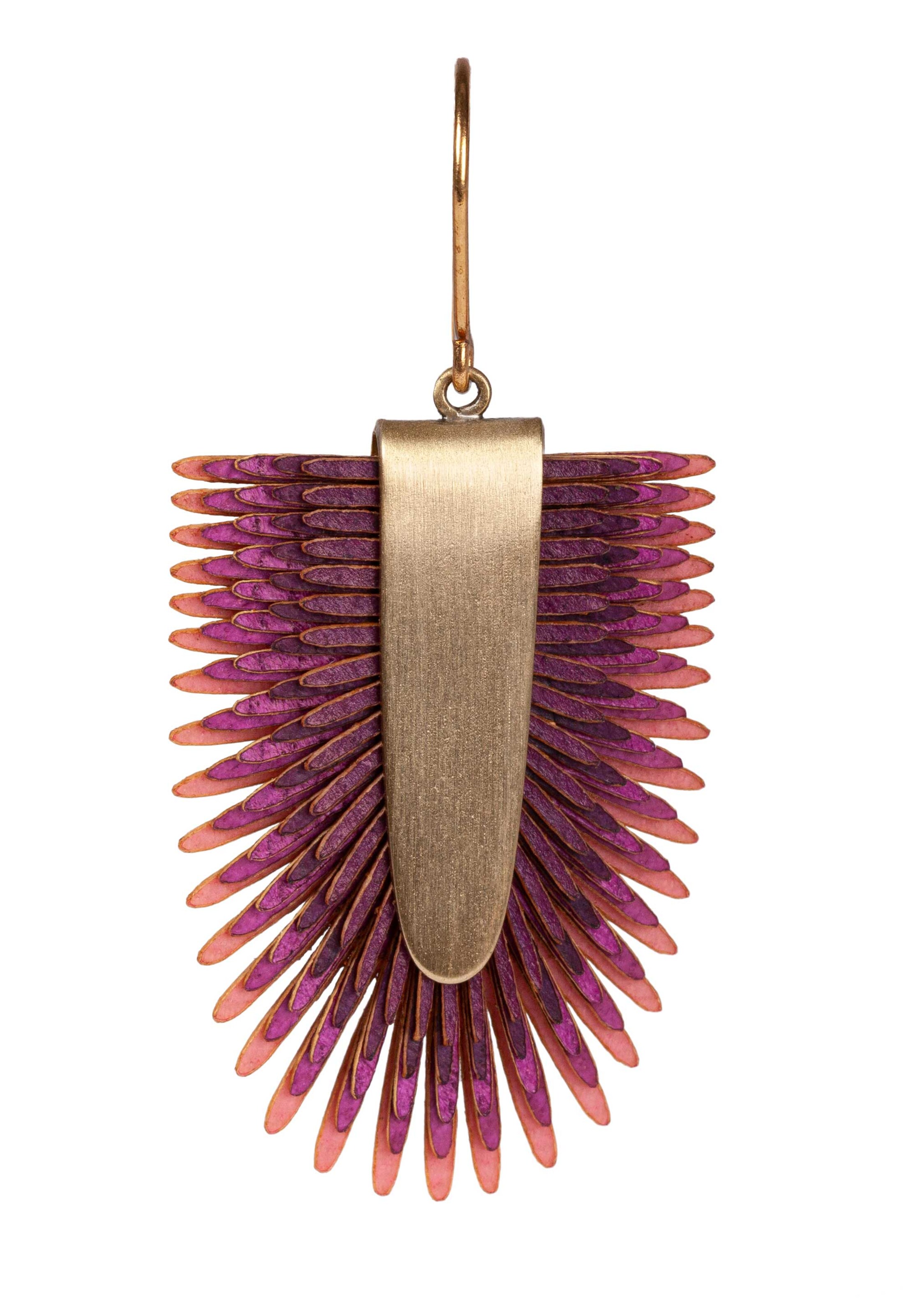 Gretchen Ohrringe 'Pam Pem Earring L' in Rot