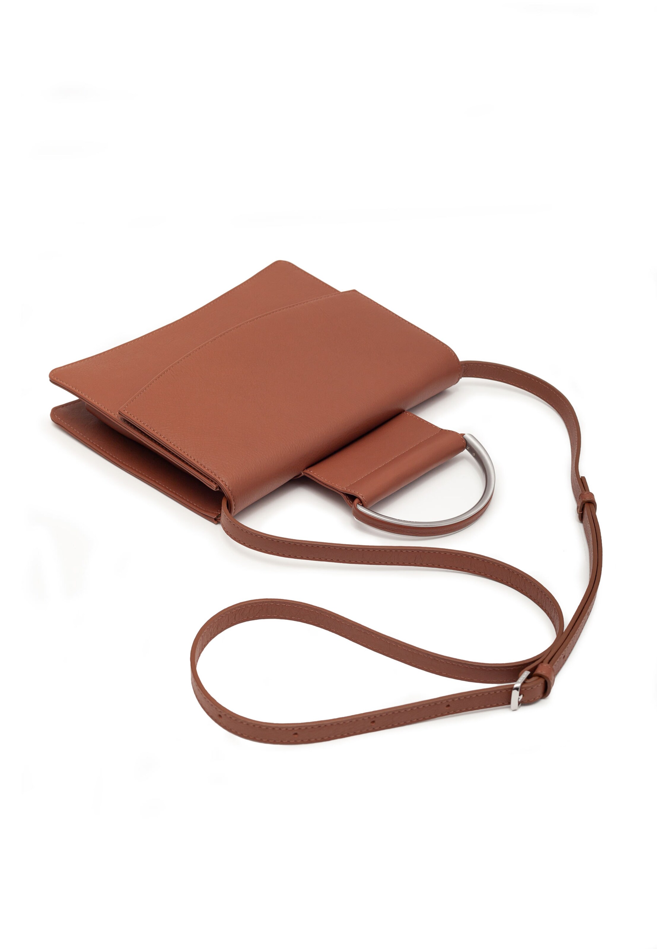 Gretchen Shoulder Bag 'Oyster' in Brown