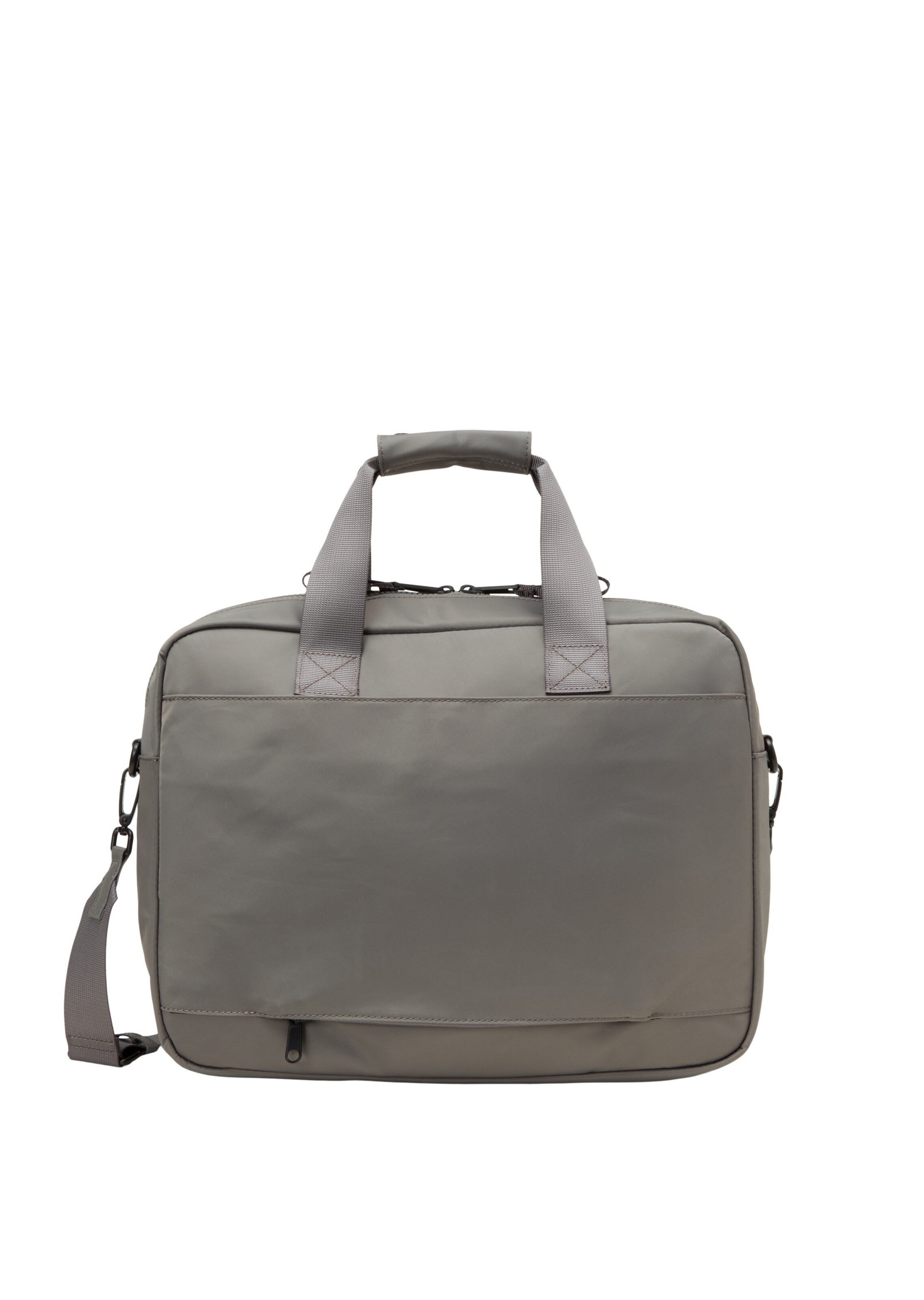 Marc O'Polo Laptoptasche in Grau: Rückseite