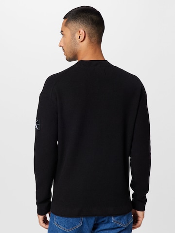 Calvin Klein Jeans Pullover in Schwarz