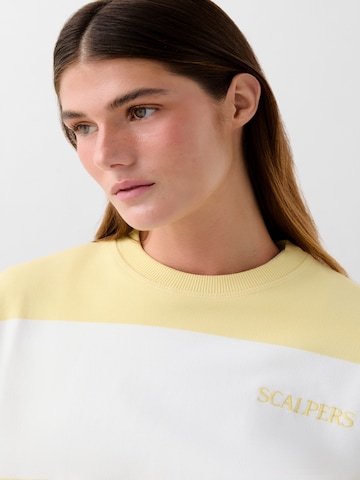 Scalpers Sweatshirt ' ' in Yellow