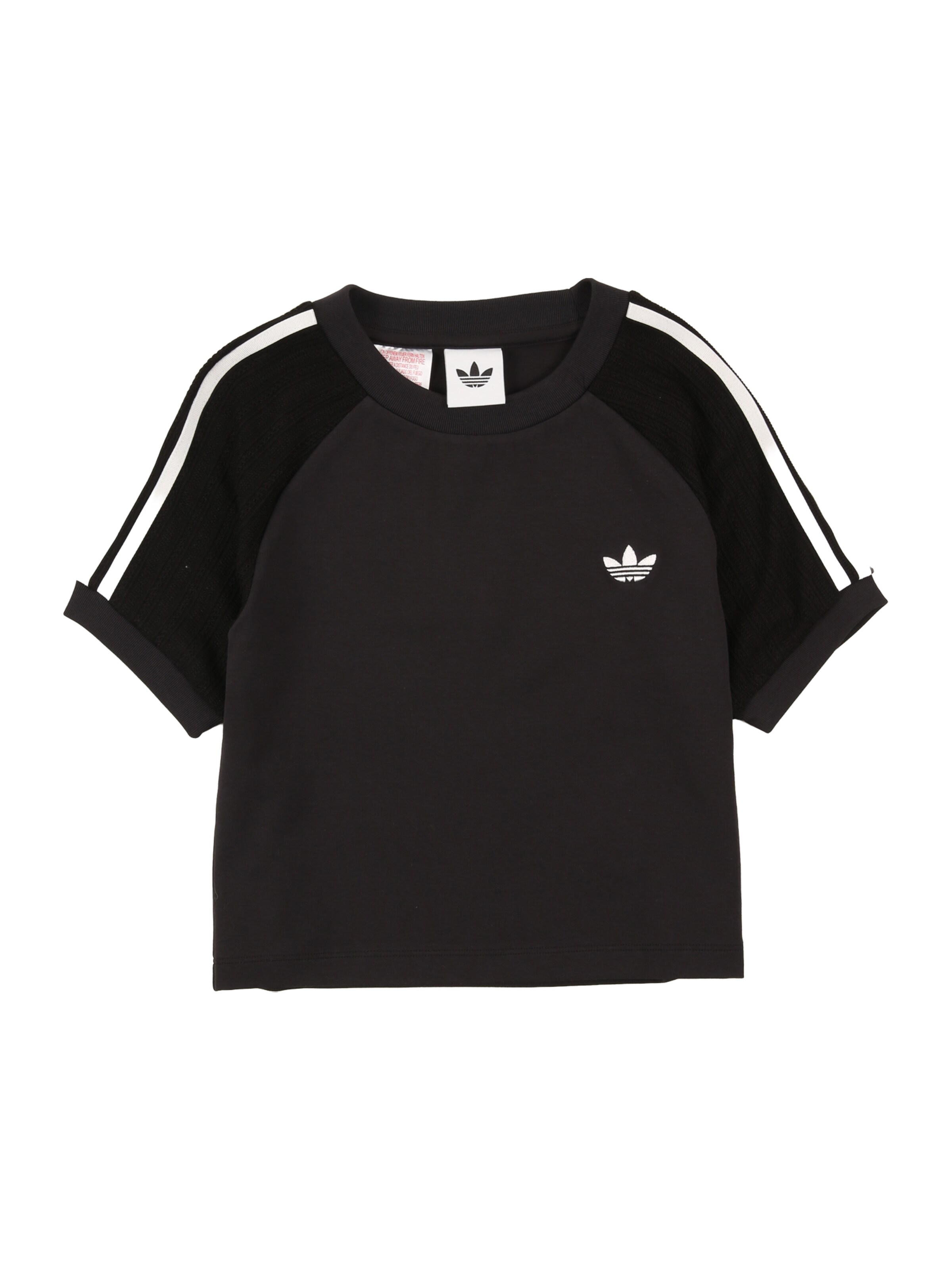 ADIDAS ORIGINALS Koszulka w kolorze czarny: przód