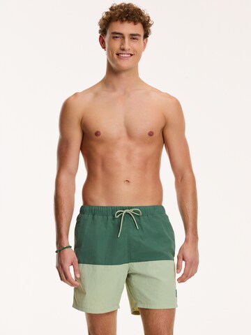 Shiwi Swimming shorts ' NICK' in Green: front