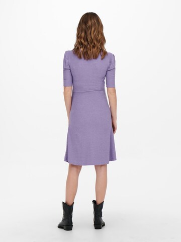 Only Maternity Dress 'Nella' in Purple