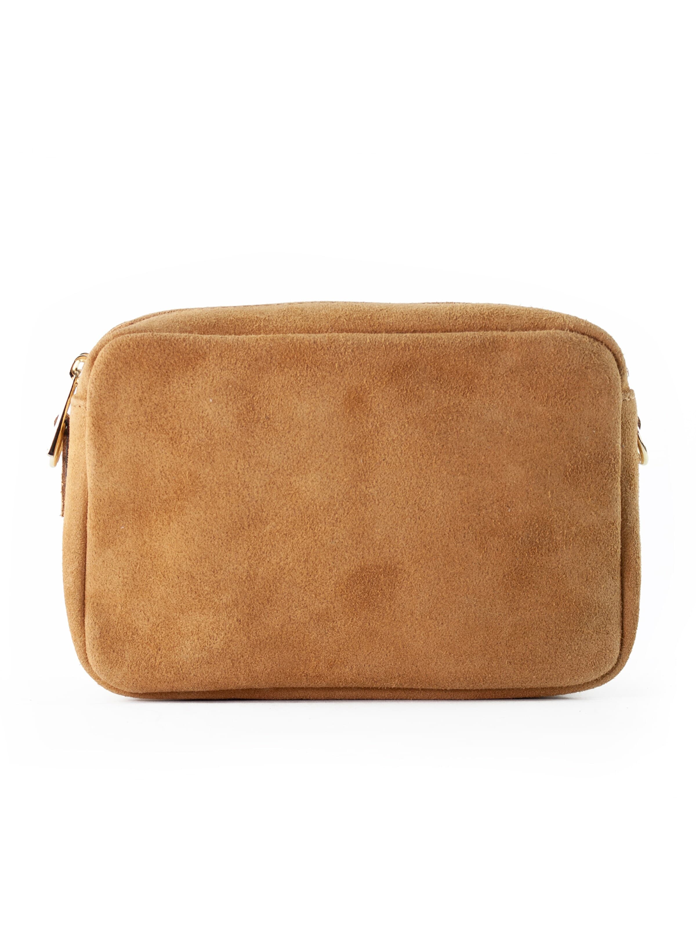 lePelou - Bolso de hombro 'VIOLA' en marrón: frente