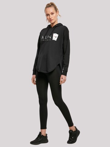F4NT4STIC Pullover 'Poker All In Karten' in Schwarz