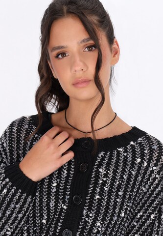 Cardigan myMo ROCKS en noir
