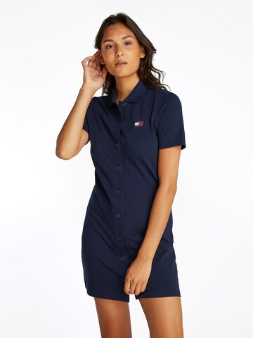 Robe Tommy Jeans en bleu : devant