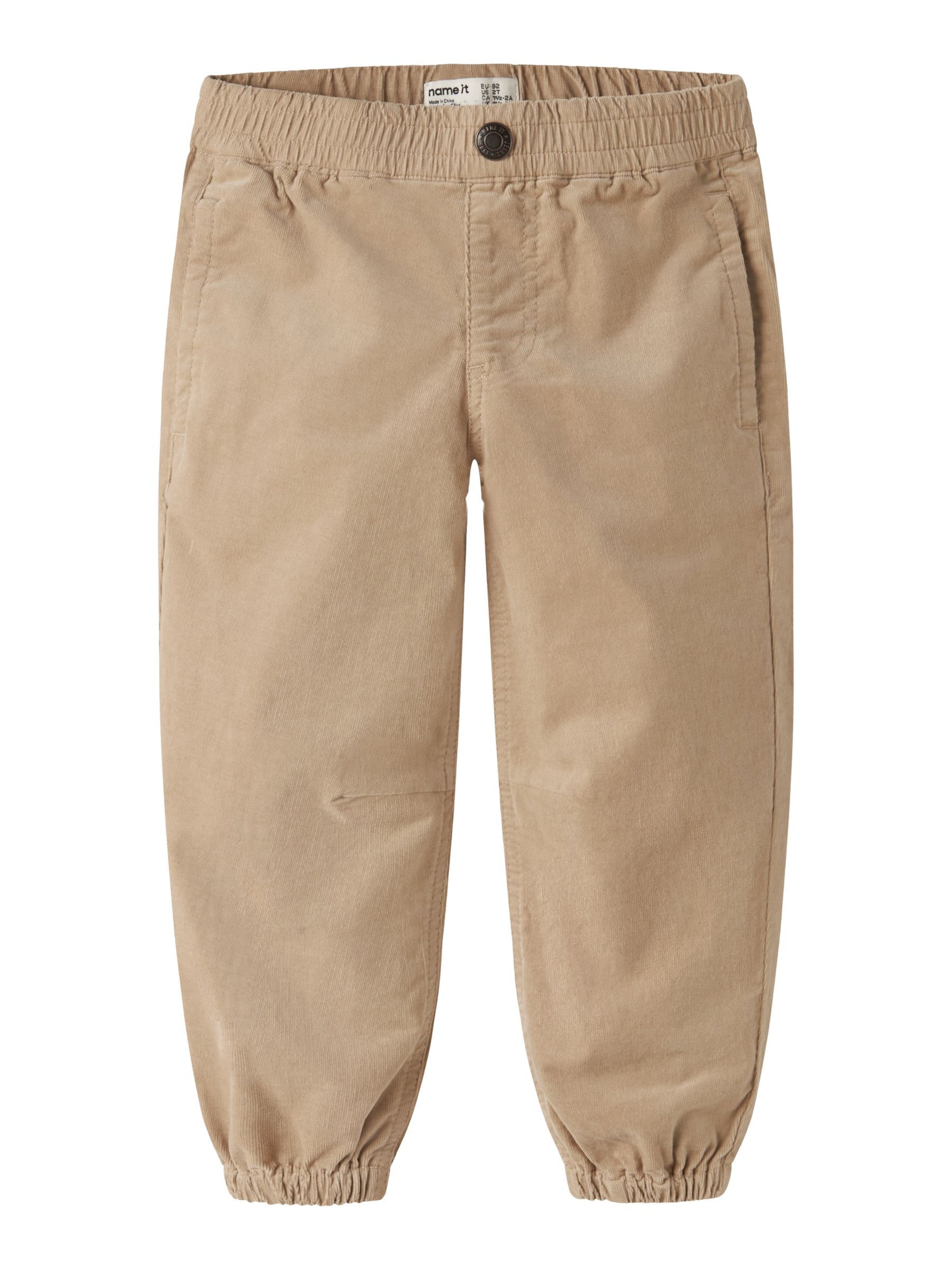 NAME IT - regular Pantalón en marrón: frente