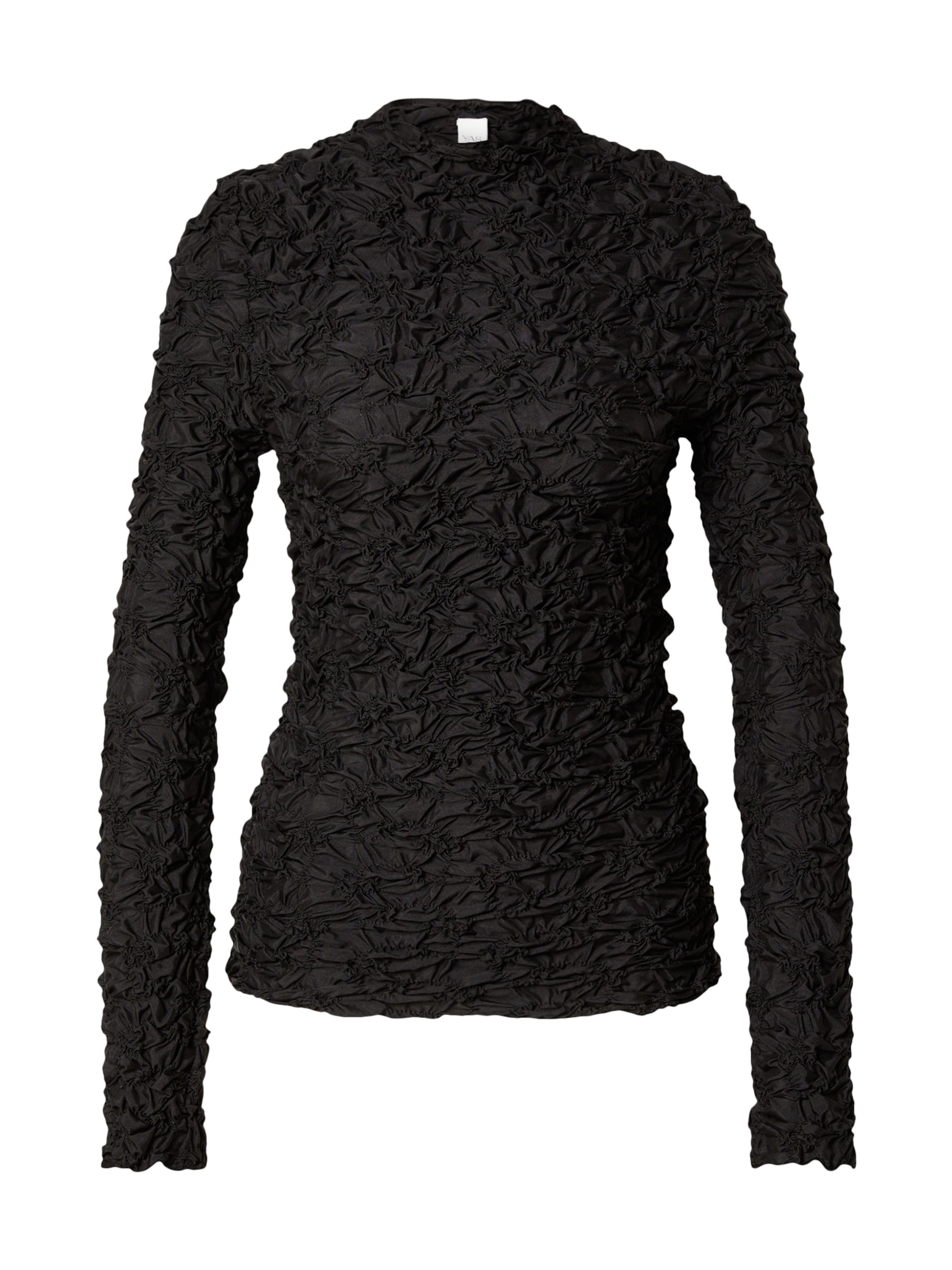 YAS Blúz 'YASMERA' - fekete: elől