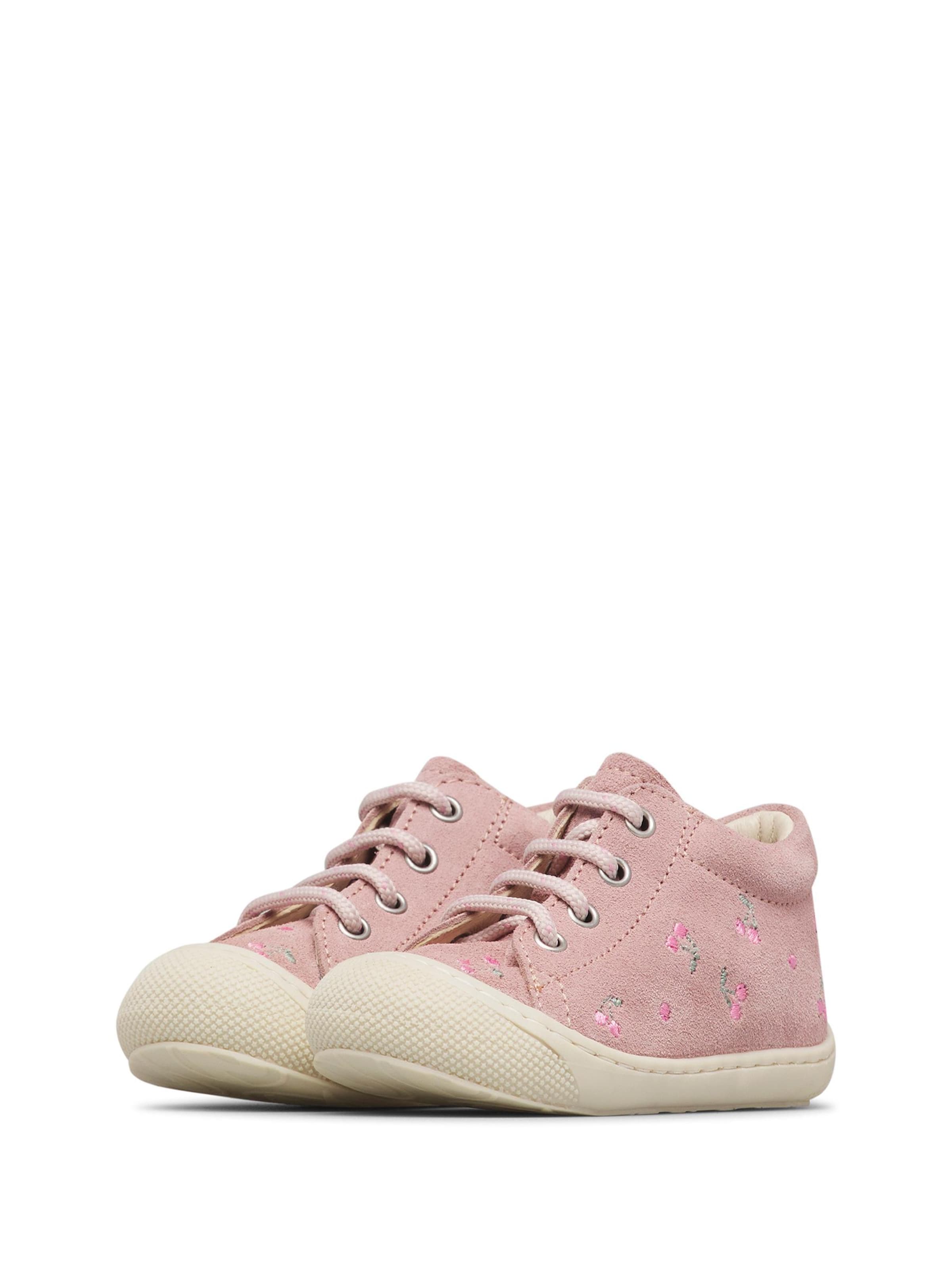 NATURINO Sneaker 'COCOON EMBR.CHERRY'‌‌‌‌‌‌ in Pink