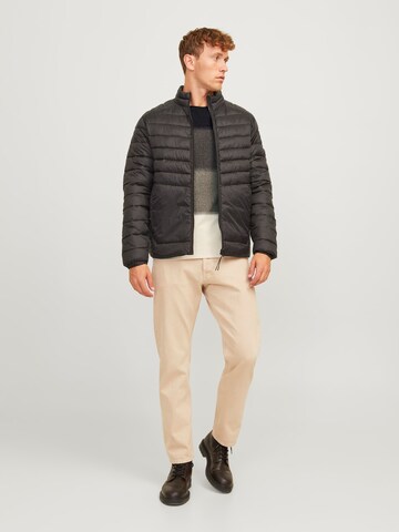 Coupe regular Pull-over 'JJEHill' JACK & JONES en marron