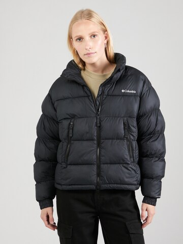 COLUMBIA Outdoorjas 'Pike Lake II' in Zwart: voorkant