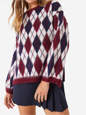 Pull-over 'Pullover' Bianco Lucci en rouge