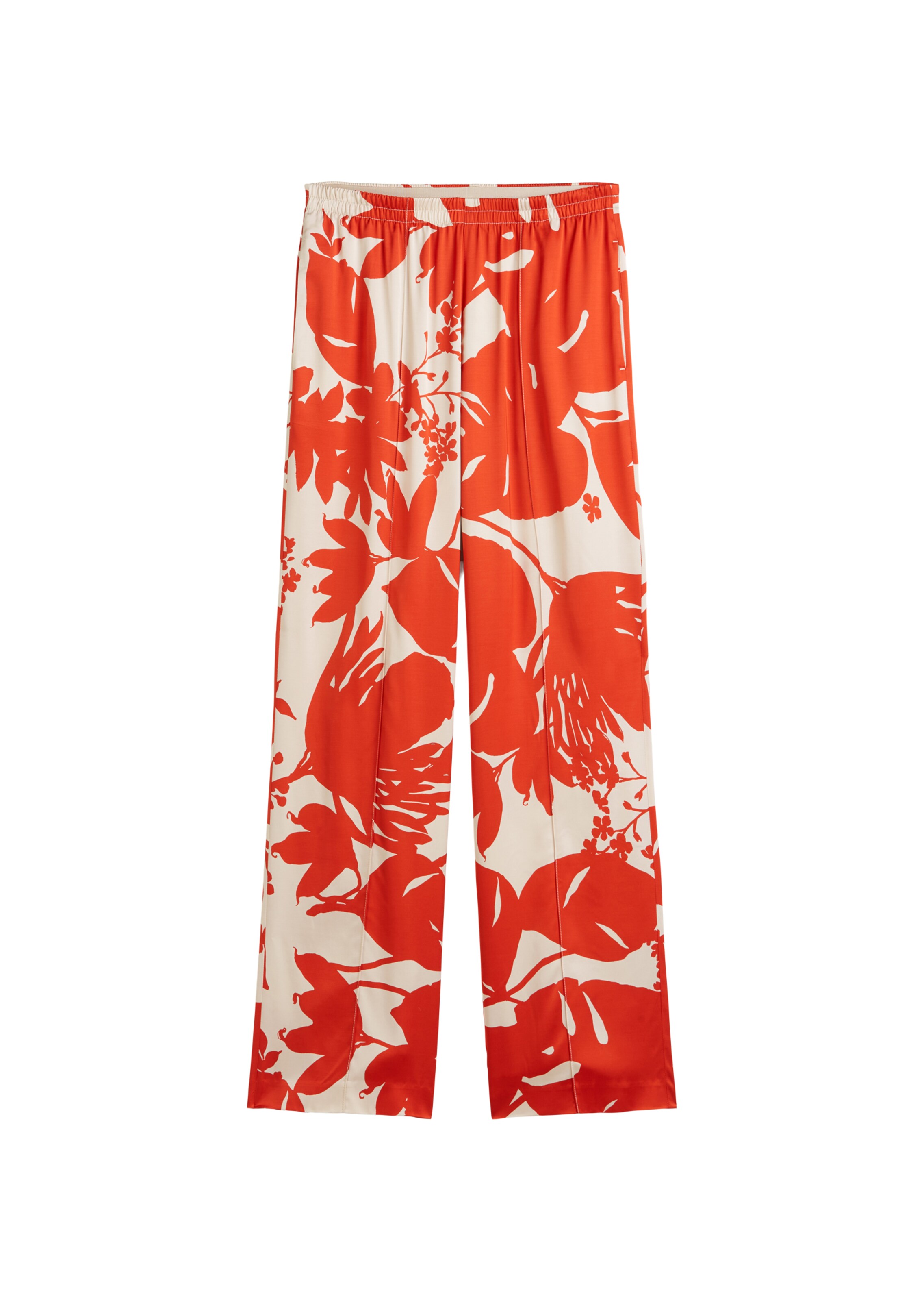 Marc O'Polo Loosefit Hose in Rot: Vorderseite