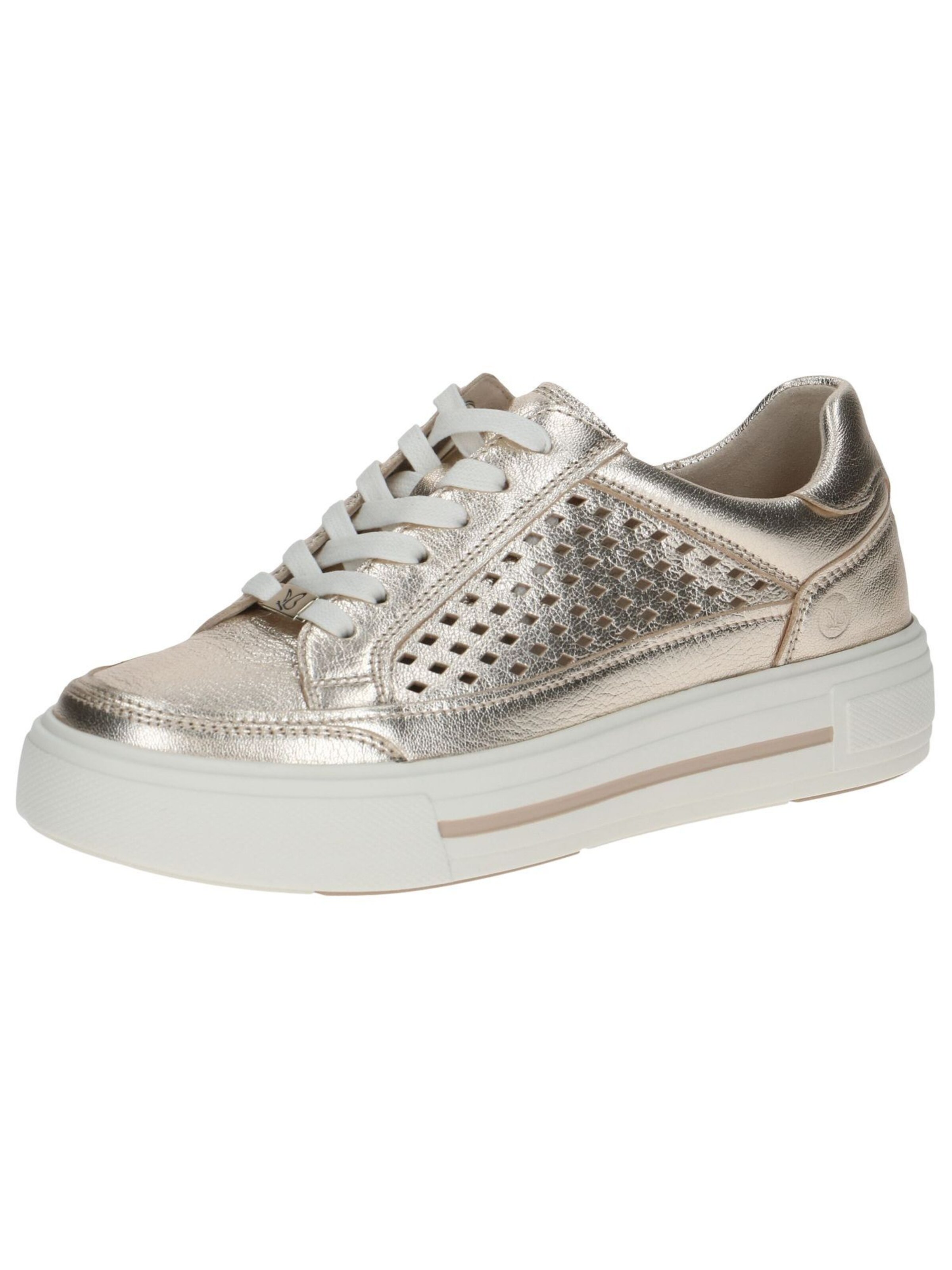 CAPRICE Sneakers in Silver: front