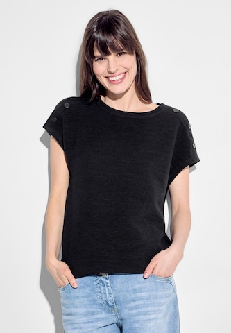 CECIL Shirt in Black: front