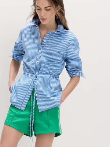 Chemisier Marks & Spencer en bleu : devant