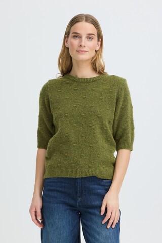 Pulz Pullover 'DAGMAR' i grøn: forside