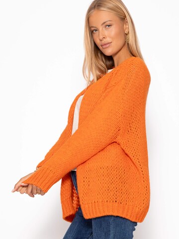 SASSYCLASSY Oversized Cardigan in Orange