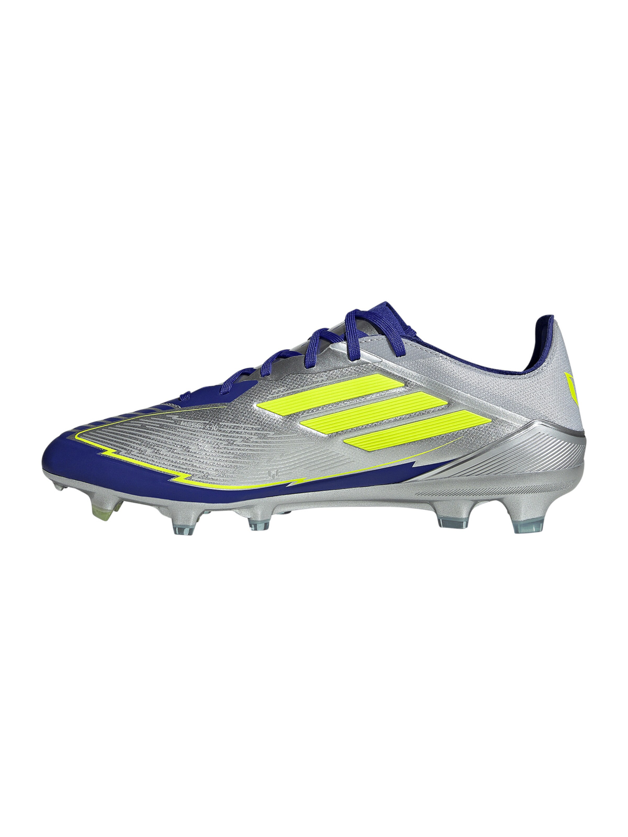 ADIDAS PERFORMANCE Soccer Cleats 'F50 Pro Messi' in Dark blue / Limone / Silver, Item view