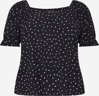 Forever New Curve Блуза 'MARISA' в черно / бяло, Преглед на продукта