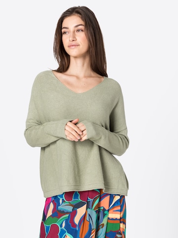 ZABAIONE - Pullover 'Mina' em verde: frente