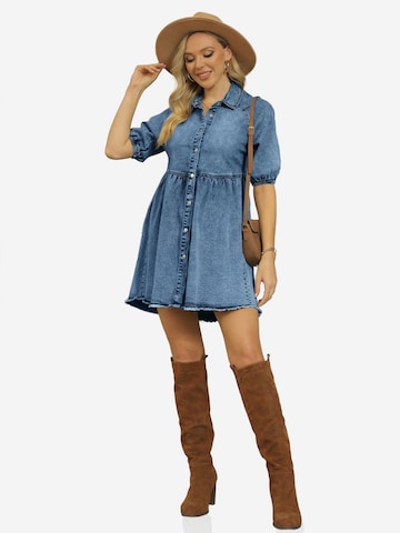 Imily Bela Kjole i blå