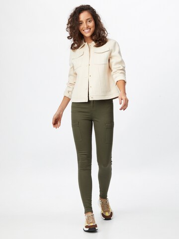 Dr. Denim Skinny Cargo Pants 'Lexy' in Green