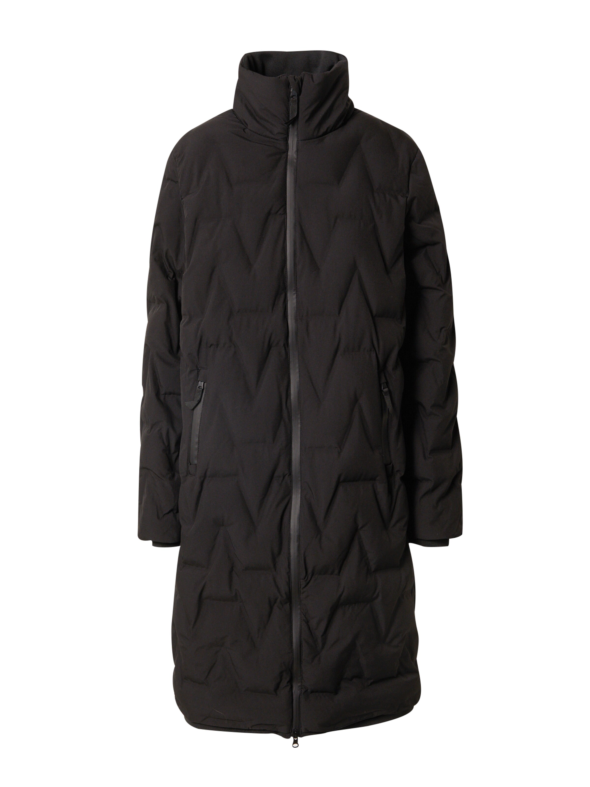 Weather Report Outdoor coat 'Fosteras' in Black: front