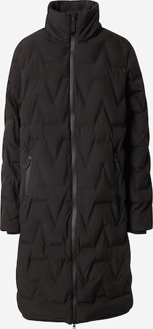 Manteau outdoor 'Fosteras' Weather Report en noir : devant