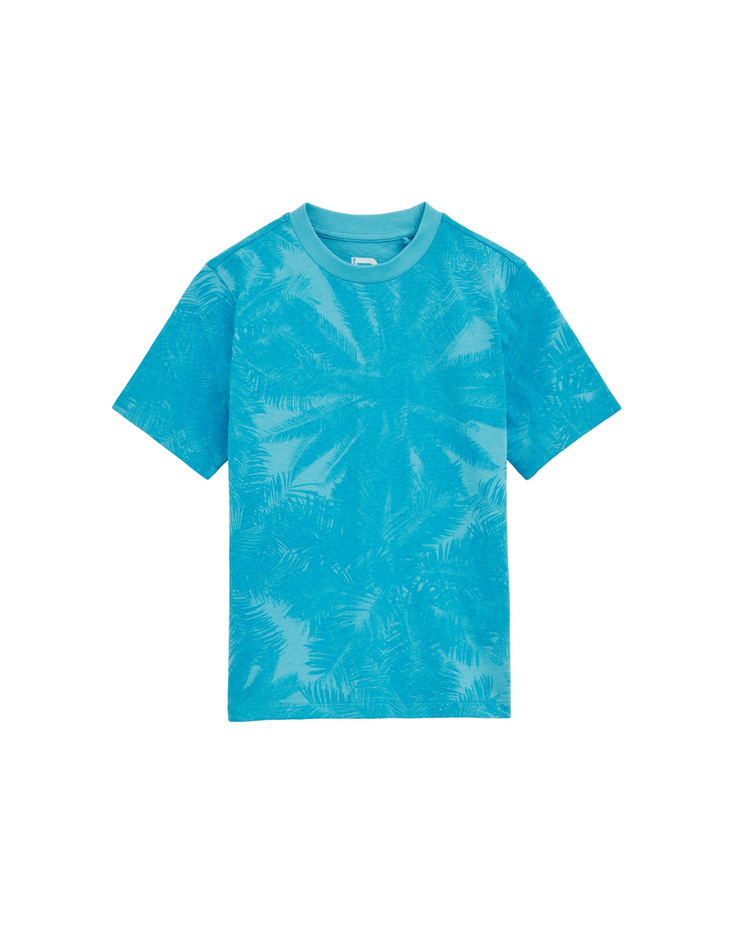 WE Fashion T-Shirt in Blau: Vorderseite