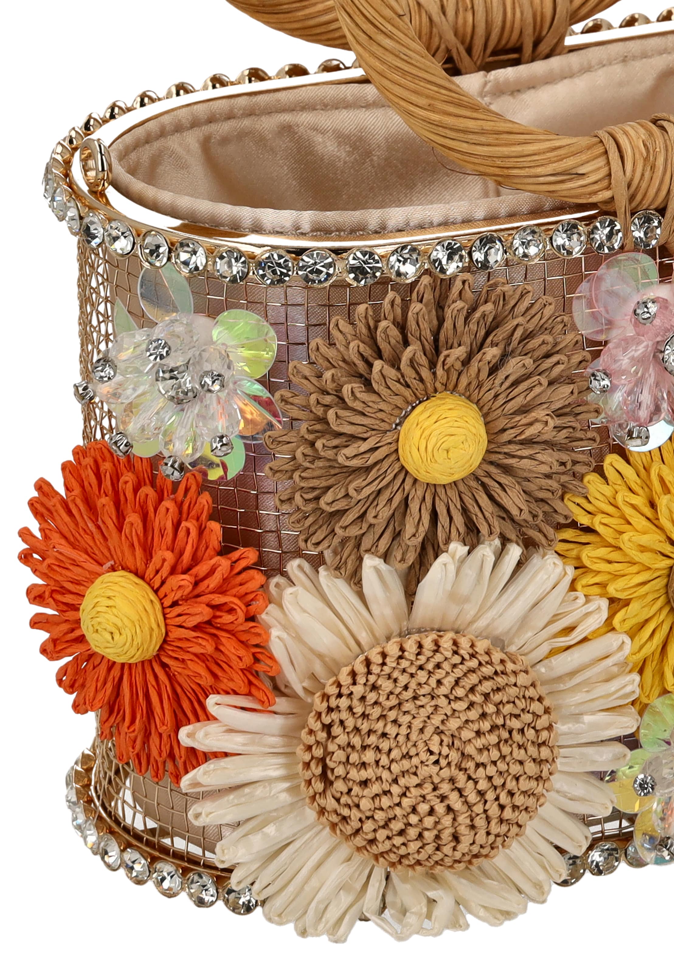 IZIA - Bolso de mano en marrón