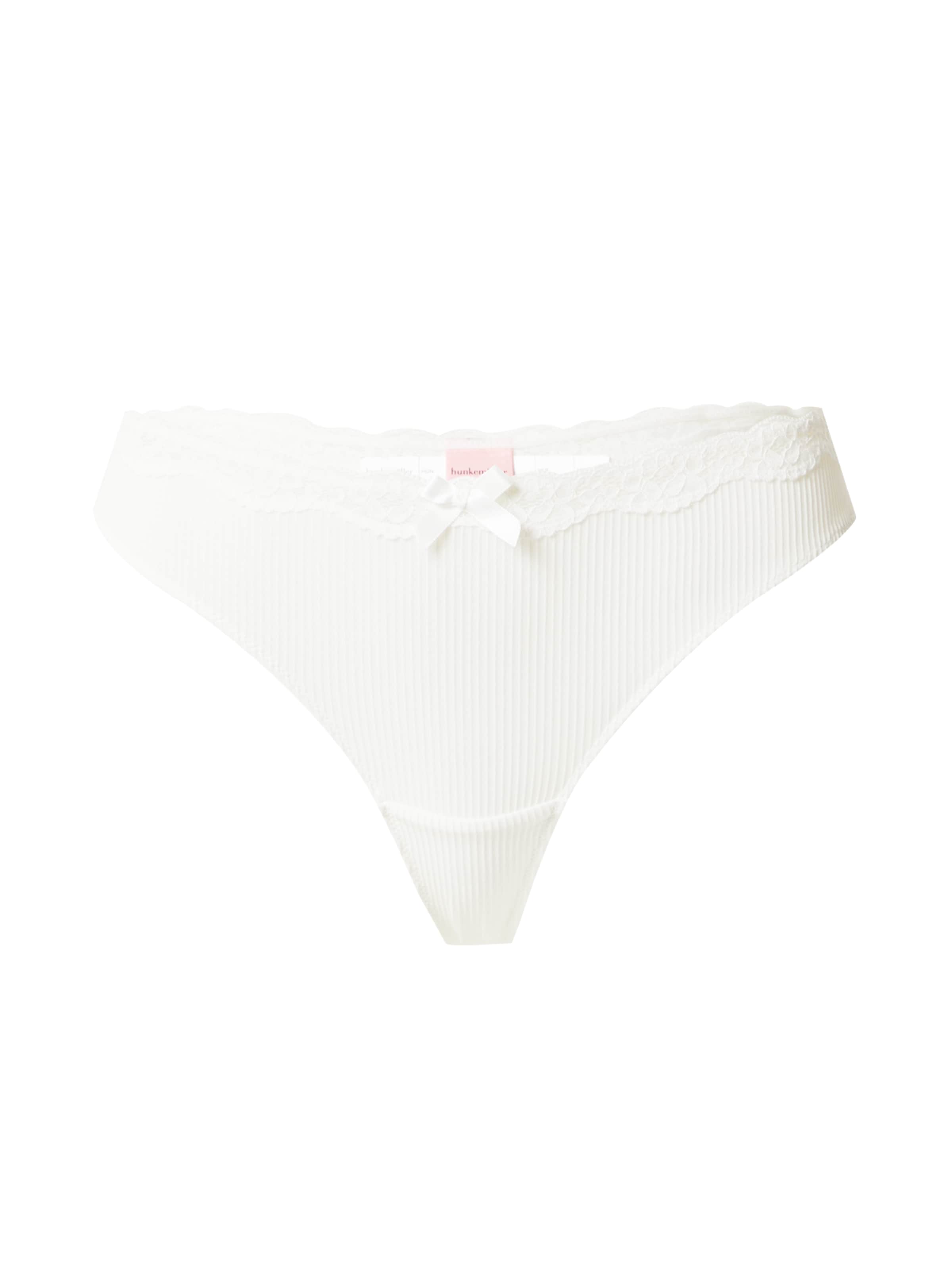 Hunkemöller String 'Lola' i hvid: forside
