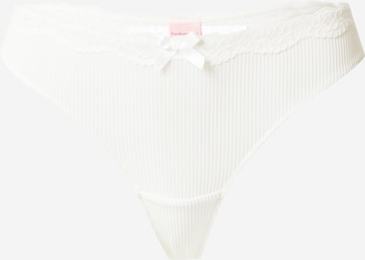 Hunkemöller Stringit 'Lola' värissä valkoinen, Tuotenäkymä