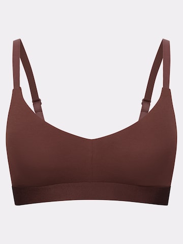Erlich Textil Bustier BH in Braun