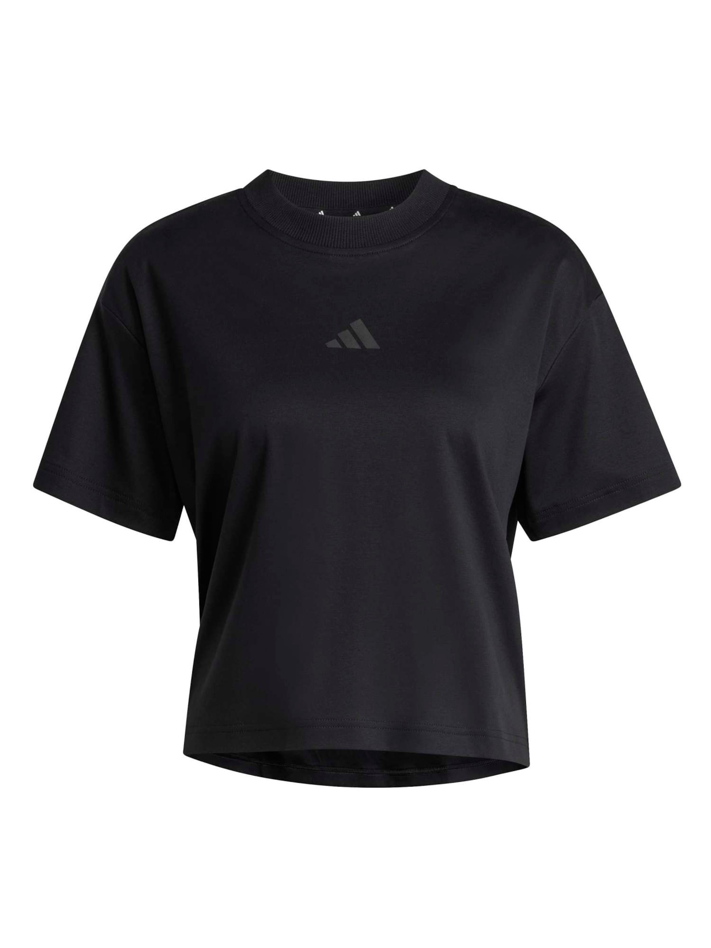 T-shirt fonctionnel 'CT' ADIDAS SPORTSWEAR en noir : devant