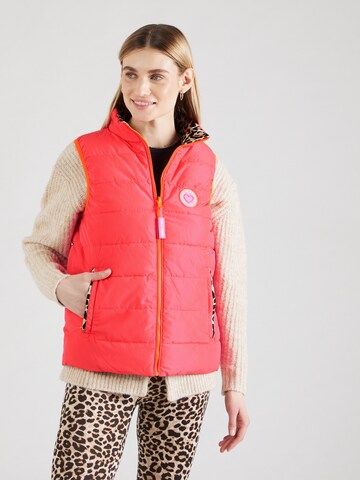 Zwillingsherz Weste in Pink