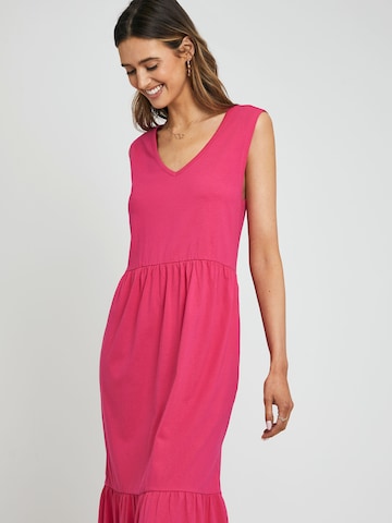 Threadbare Zomerjurk 'Byers Tiered' in Roze