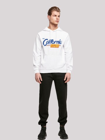 Sweat-shirt 'Retro Gaming California GAMES LOGO' F4NT4STIC en blanc