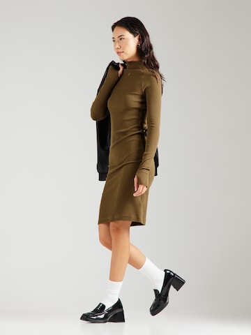 G-STAR - Vestido en verde: frente