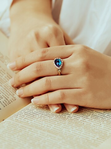 Anello '  Water drop ' di Victoria Hyde in blu