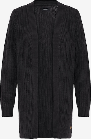 Giacchetta ' OXEDNA ' di Oxmo in nero: frontale