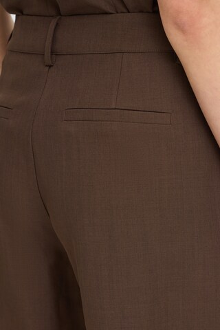 Wide Leg Pantalon 'IHFava' ICHI en marron