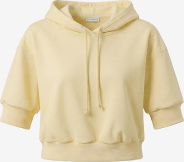 Vivisence Sweatshirt '9008' in Geel: voorkant