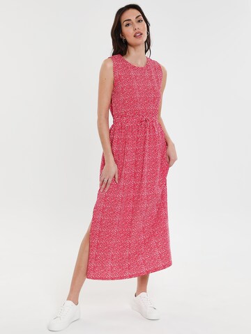 Threadbare Kleid 'Hopper' in Rot: predná strana