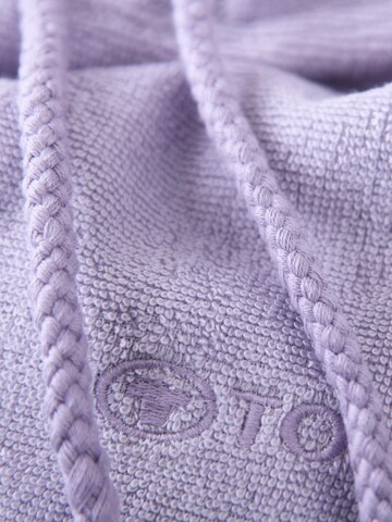 TOM TAILOR Long Bathrobe in Purple